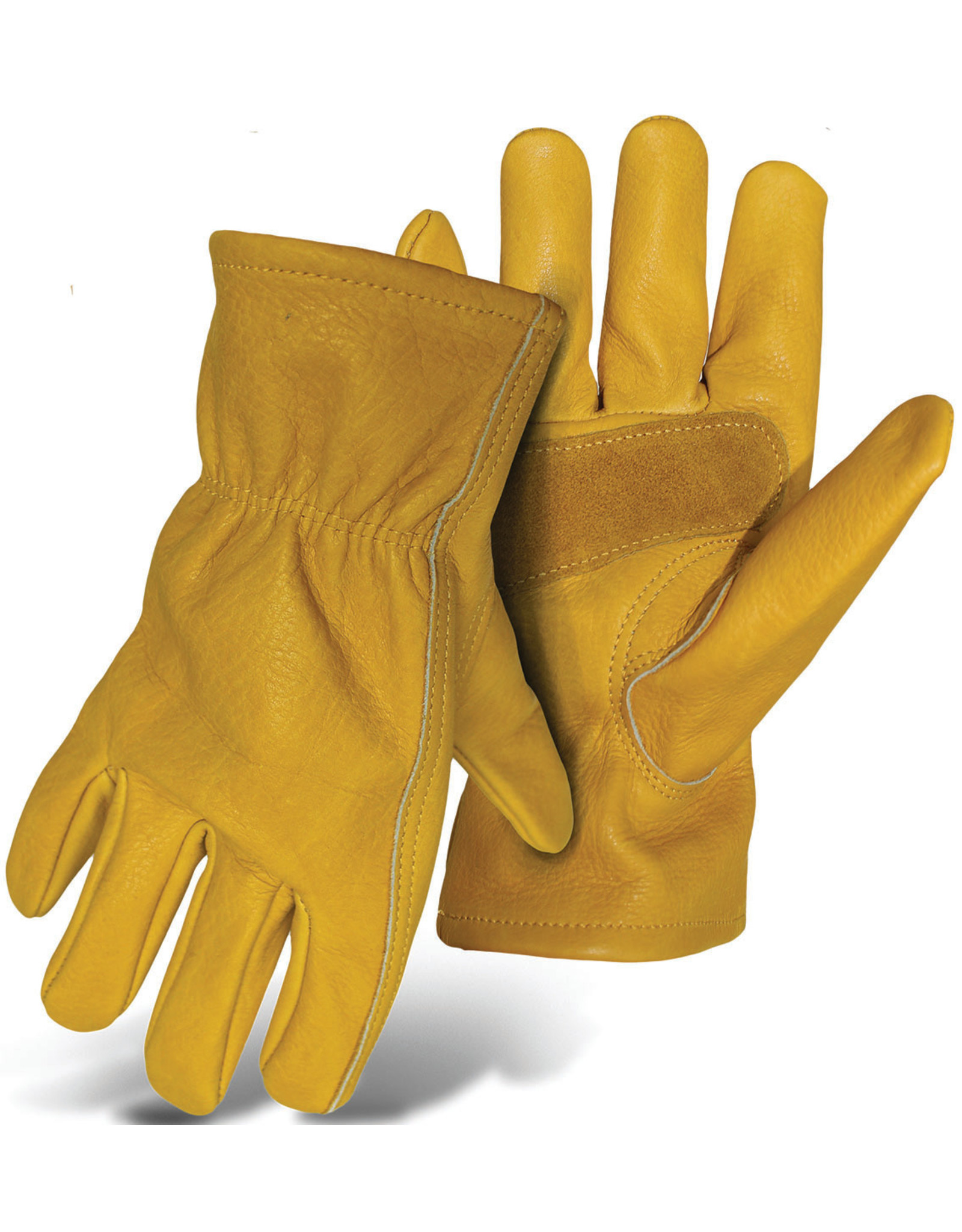 Boss Boss 6039X Driver Gloves, XL, Keystone Thumb, Elastic Cuff, Tan