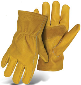 Boss Boss 6039X Driver Gloves, XL, Keystone Thumb, Elastic Cuff, Tan