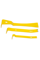 Stanley STANLEY STHT55135 Pry Bar Set, HCS, Yellow, Powder-Coated, 3-Piece