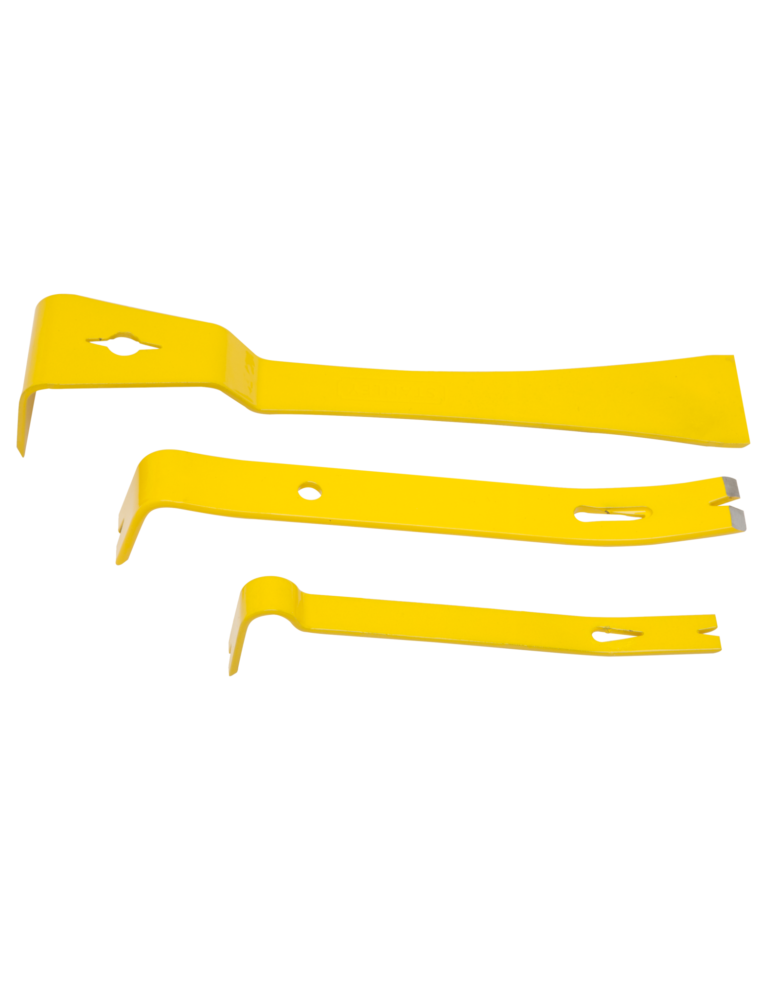 Stanley STANLEY STHT55135 Pry Bar Set, HCS, Yellow, Powder-Coated, 3-Piece