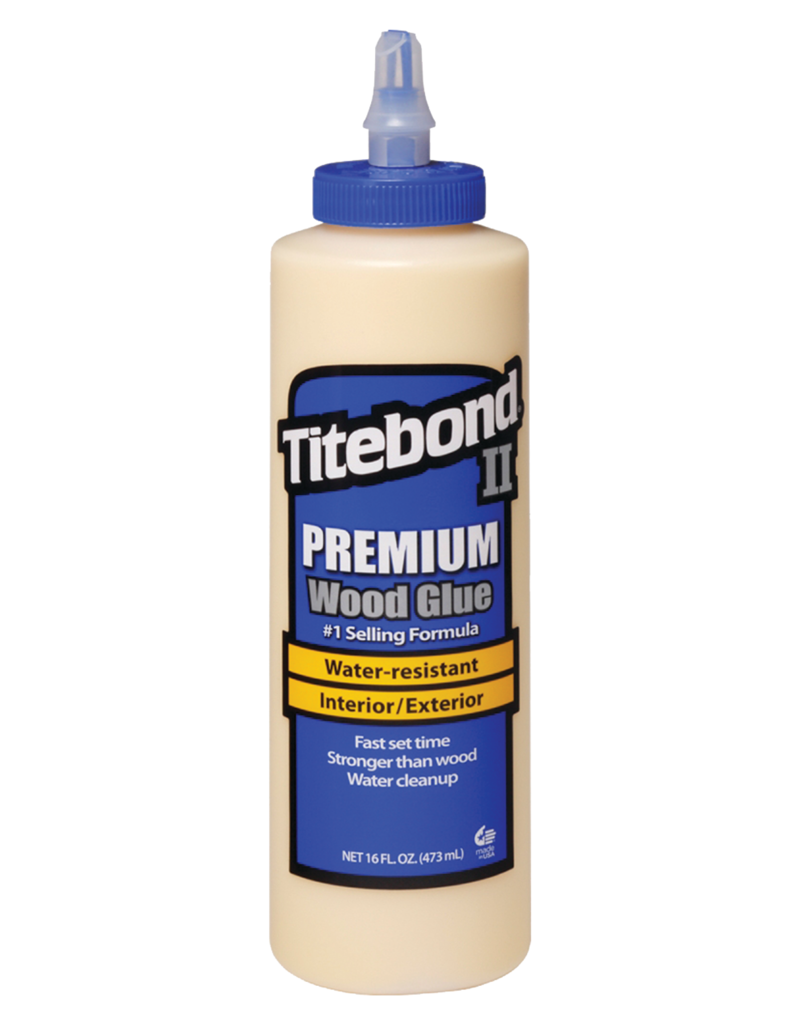 Titebond Titebond II 5004 Wood Glue, 16 oz Bottle*