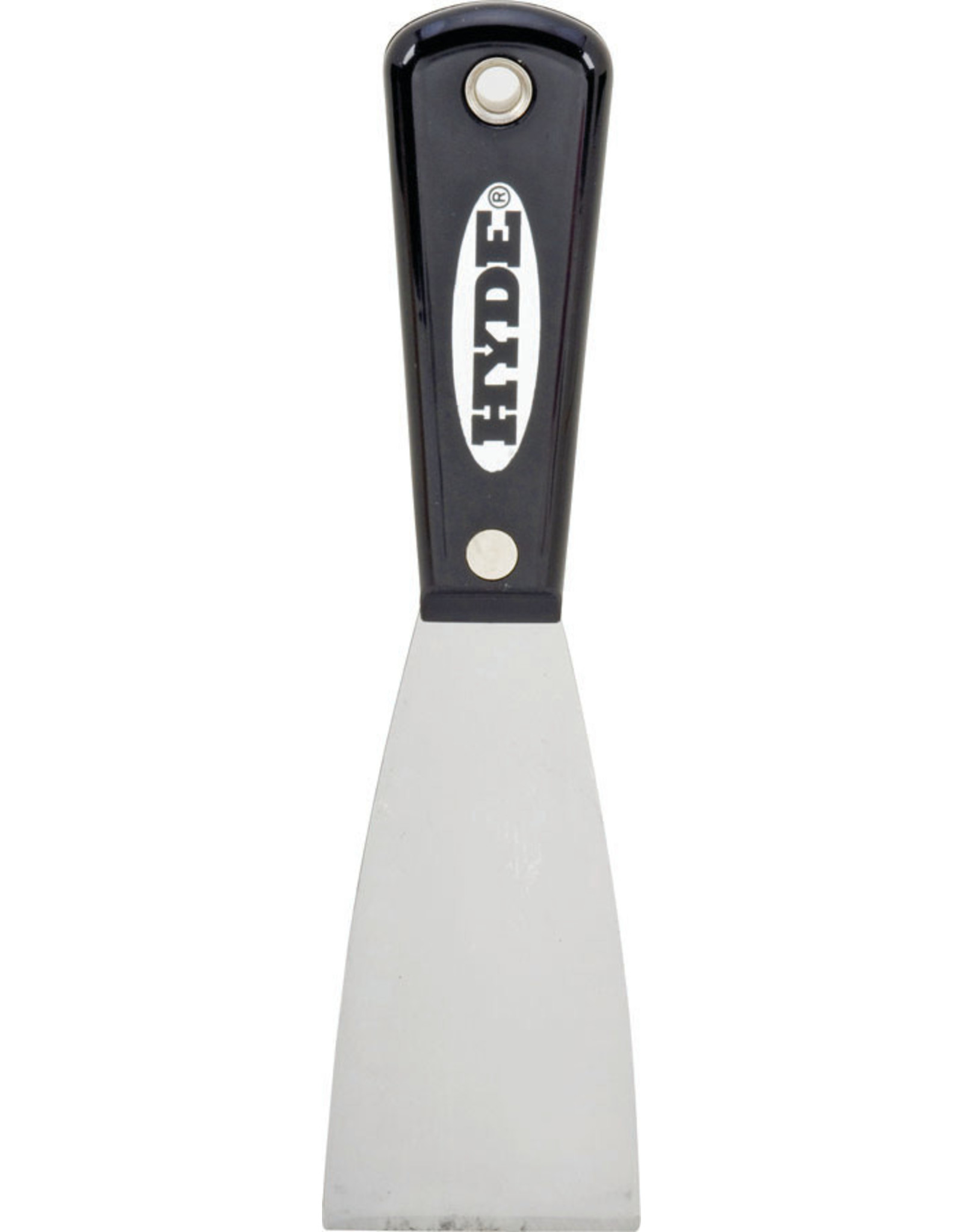 Hyde HYDE Black & Silver 02300 Putty Knife, 2 in W HCS Blade