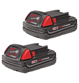 Milwaukee Milwaukee 48-11-1811 Rechargeable Battery Pack, 18 V Battery, 1.5 Ah