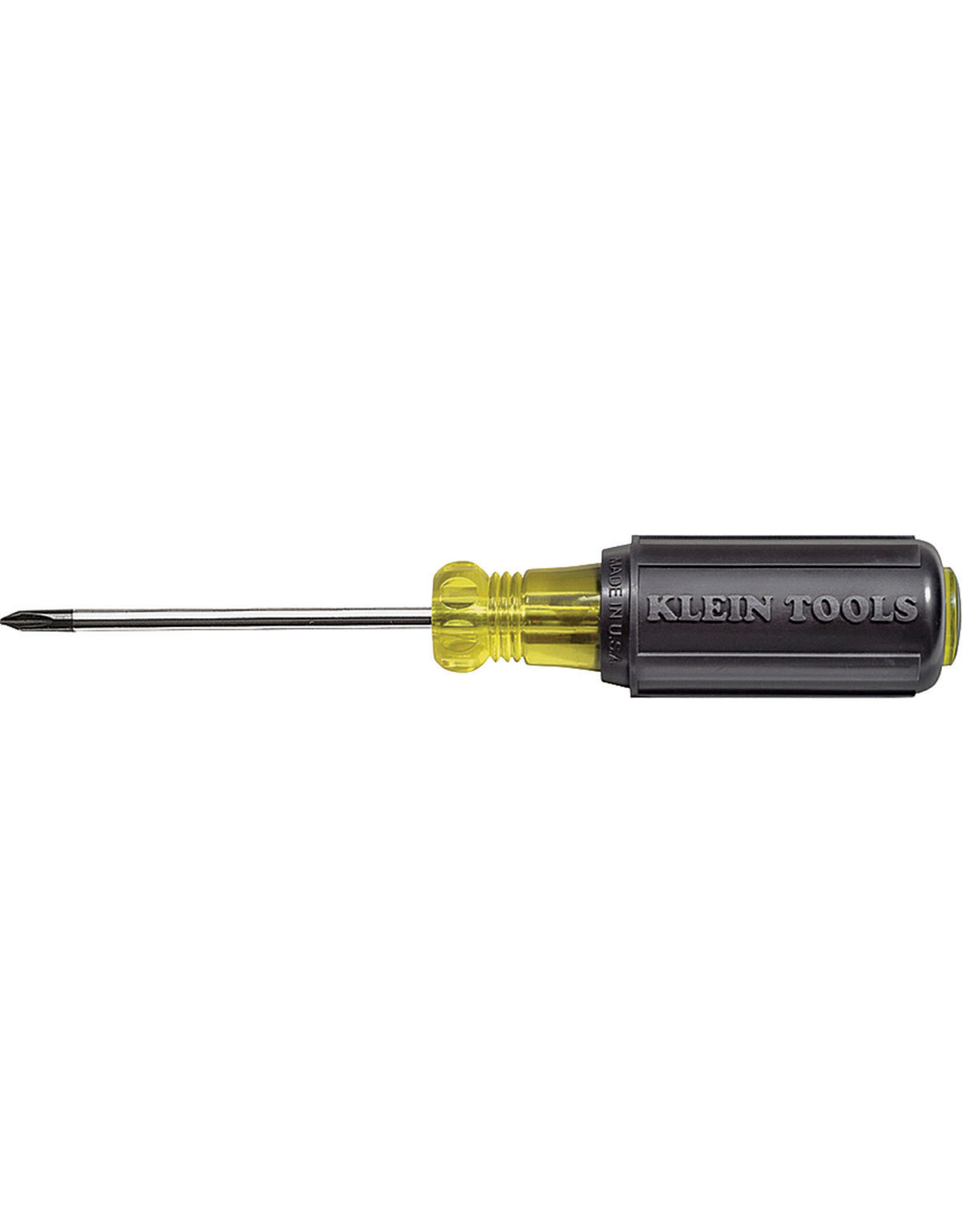 Klein Klein Tools 603-4 Heavy-Duty Screwdriver, #2 Drive, Phillips Drive, 8-1/4 in OAL, Black Handle