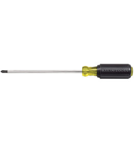 Klein Klein Tools 603-6 Heavy-Duty Screwdriver, #3 Drive, Phillips Drive, 11 in OAL, Black Handle