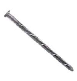 ProFIT ProFIT 0010155 Deck Nail, 8D, 2-1/2 in L, Steel, Hot-Dipped Galvanized, Flat Head, Spiral Shank, 5 lb Package