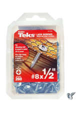 Teks Teks 21500 Lath Screw, #8 Thread, #2 Drive, Sharp Point