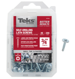 Teks Teks 21524 Lath Screw, #8 Thread, #2 Drive, Drill Point