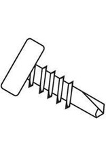 ProFIT ProFIT 330008 Self-Drilling Sheet Metal Screw, #7 Thread, Coarse, #2 Drive, Sharp Point