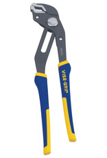 Irwin IRWIN 2078112 Groove Lock Plier, Nickel Chromium Steel Jaw, 12 in OAL, Blue/Yellow Handle