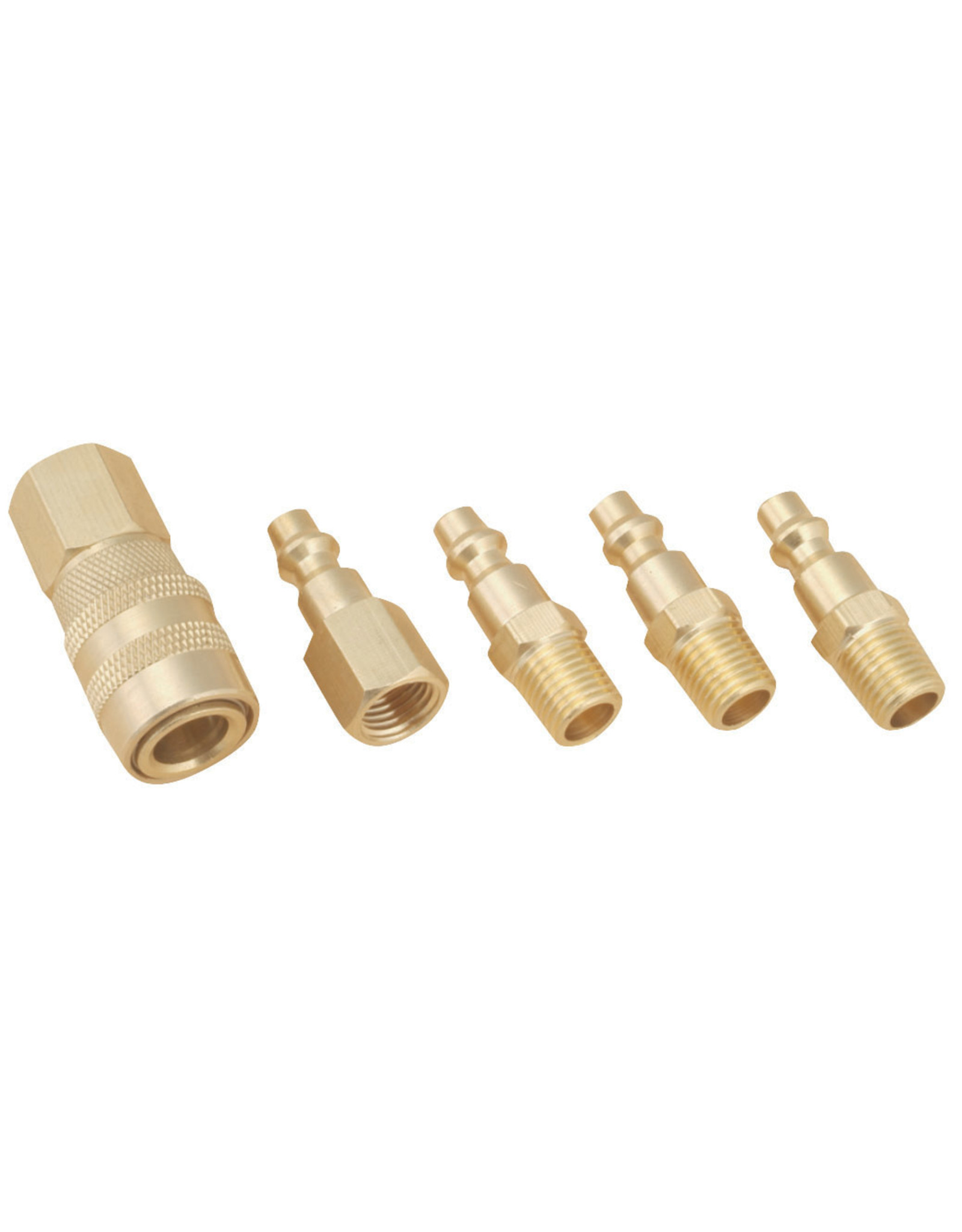 Simple Spaces Simple Spaces DZA019 Five-Piece Hose Coupler Set, Brass*