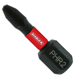 Diablo 1 in. #2 Square Drive Bits (100-Pack)