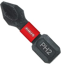 Diablo 1 in. #2 Phillips Drive Bits (5-Pack)*