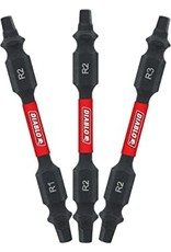 Diablo 2-1/2 in. Double-Ended Square Drive Bit Assorted Pack (3-Piece)