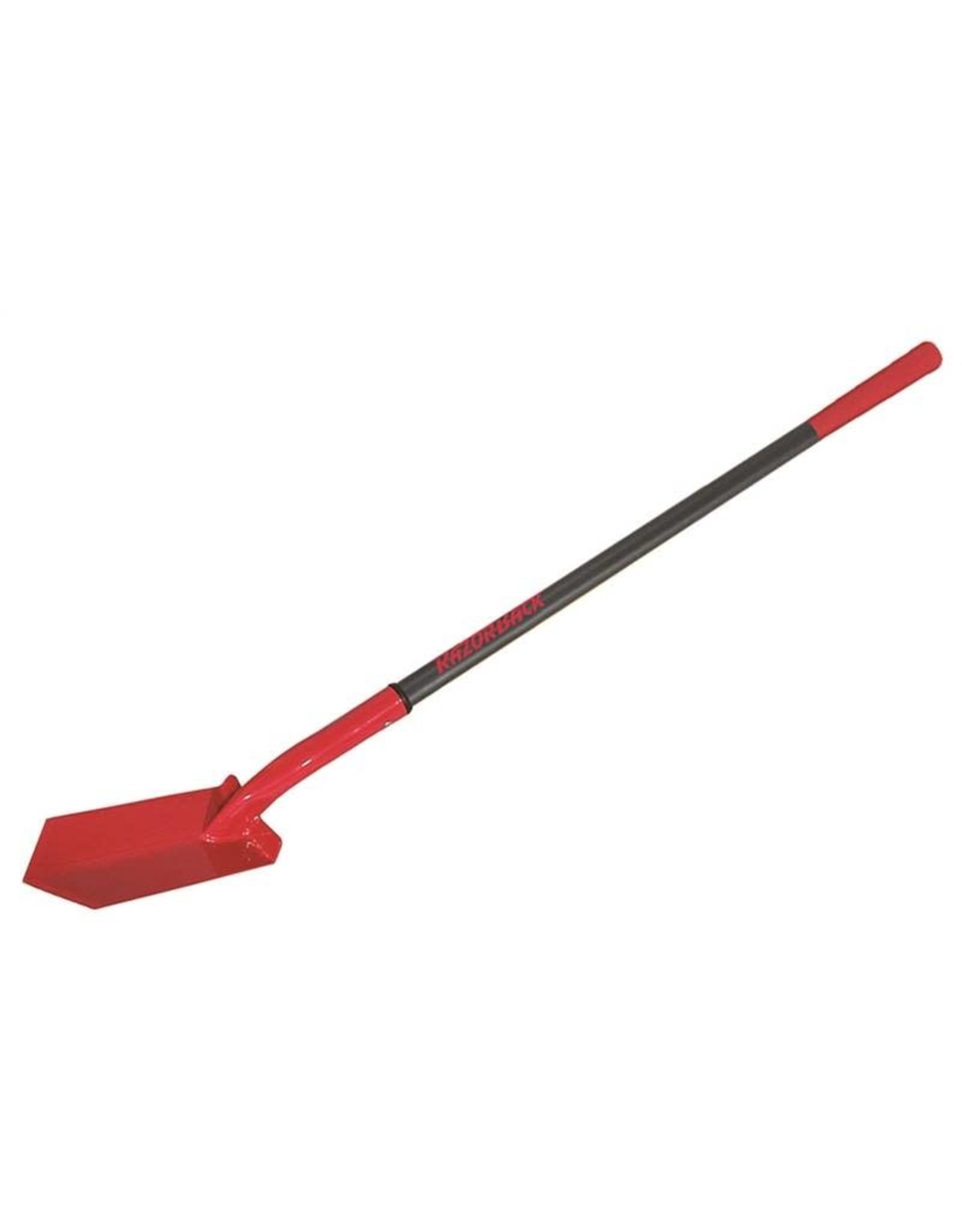 Razor-Back RAZOR-BACK 47035 Trenching Shovel, 5 in W Blade, Steel Blade, Fiberglass Handle, Extra Long Handle, 43 in L Handle*