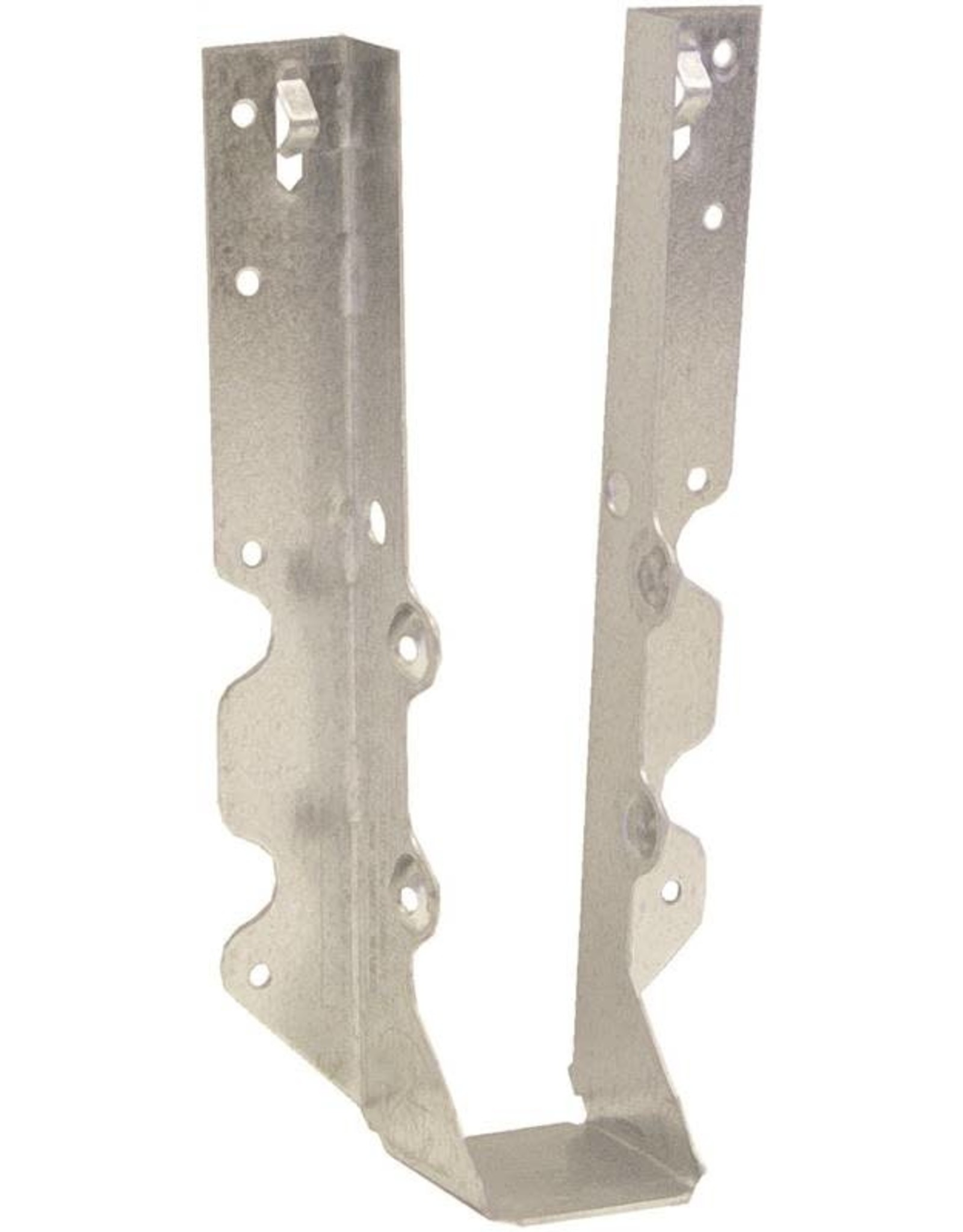 MiTek MiTek JUS210 Slant Joist Hanger, 7-3/4 in H, 1-3/4 in D, 1-9/16 in W, 2 in x 10 to 12 in, Steel, G90 Galvanized