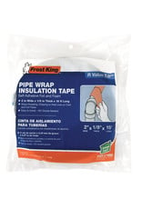 Frost King Frost King FV15H Pipe Wrap Kit, 15 ft L, 2 in W, 1/8 in Thick, 2 R-Value, Silver