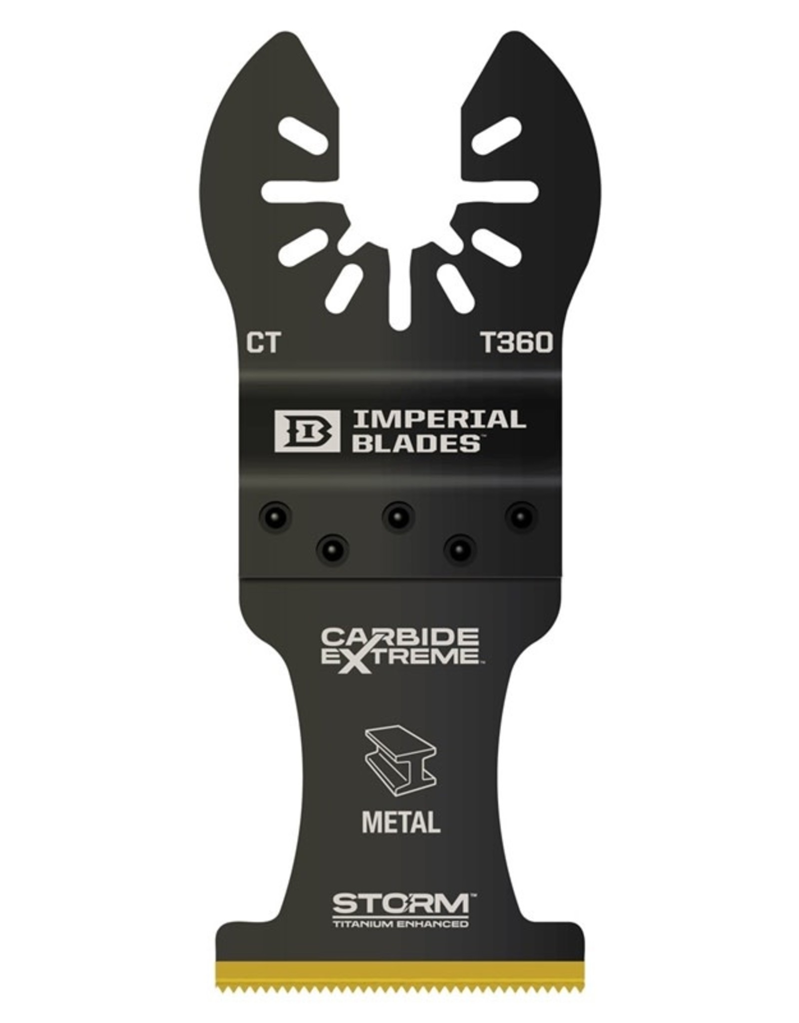 Imperial Blades One Fit™ 1-3/8'' Carbide Extreme Storm Titanium Metal Blade, 1PC