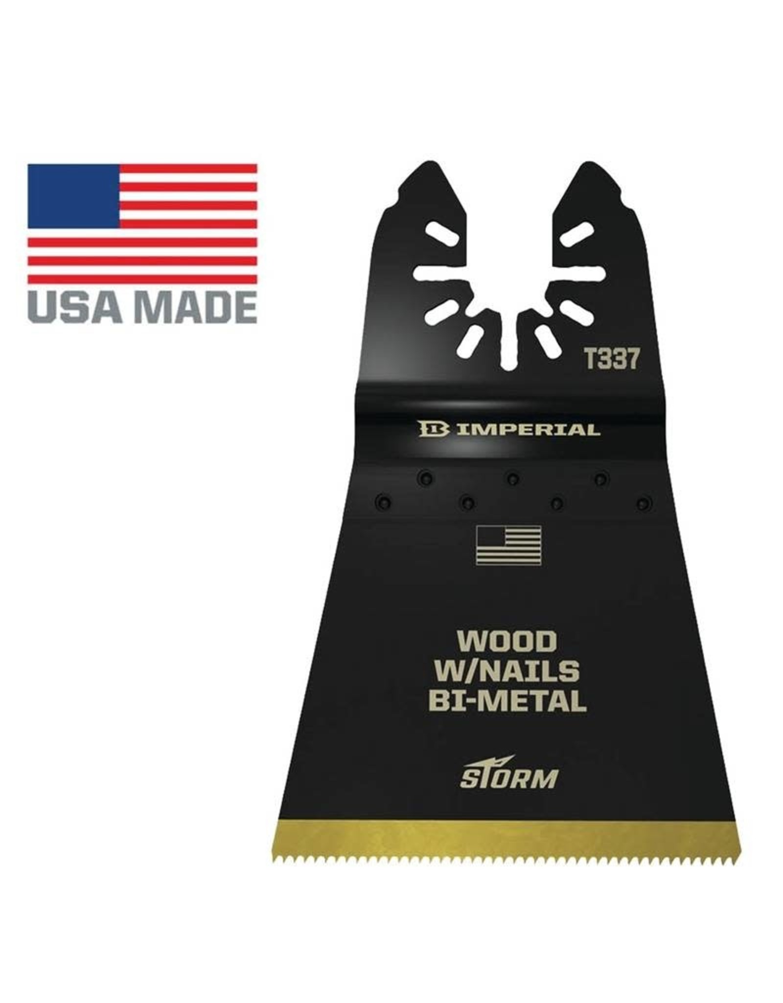 Imperial Blades One Fit™ 2-1/2'' Storm Titanium Wood & Nails Blade, 1PC