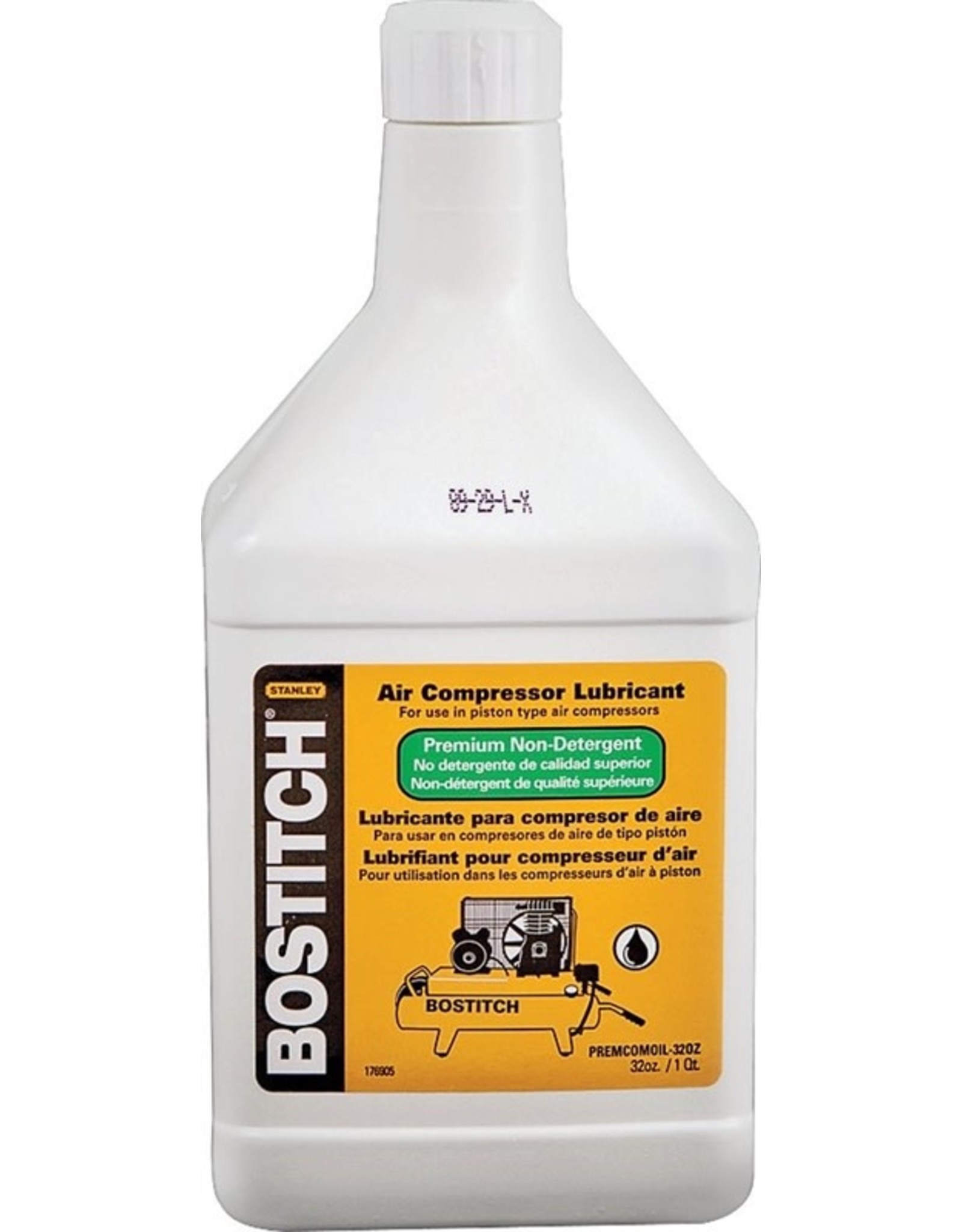 Bostitch Bostitch PRECOMOIL-32OZ Pneumatic Tool Lubricant, 32 oz Bottle