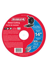 Diablo Diablo DBD014109A01F Chop Saw Disc, 14 in Dia, 1 in Arbor, Aluminum Oxide Abrasive*