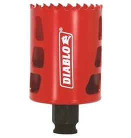 Diablo Diablo DHS2000 Hole Saw, 2 in Dia, 2-3/8 in D Cutting, 3/8 in Arbor, Bi-Metal Cutting Edge*