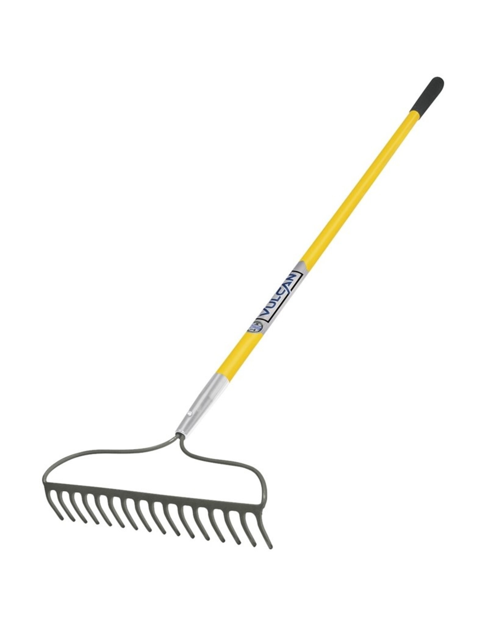 Vulcan Vulcan 34548 R16-AMF Bow Rake, 17 in W Head, 16 -Tine, Steel Tine, Steel Head, 60 in L Handle*