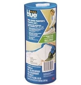 3M ScotchBlue PTD2093EL-48 Painter's Tape, 30 yd L, 48 in W, Crepe Paper Backing, Blue*