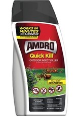 Ambrands Amdro QUICK KILL 100522992 Outdoor Insect Killer, Liquid, Spray Application, 32 oz*