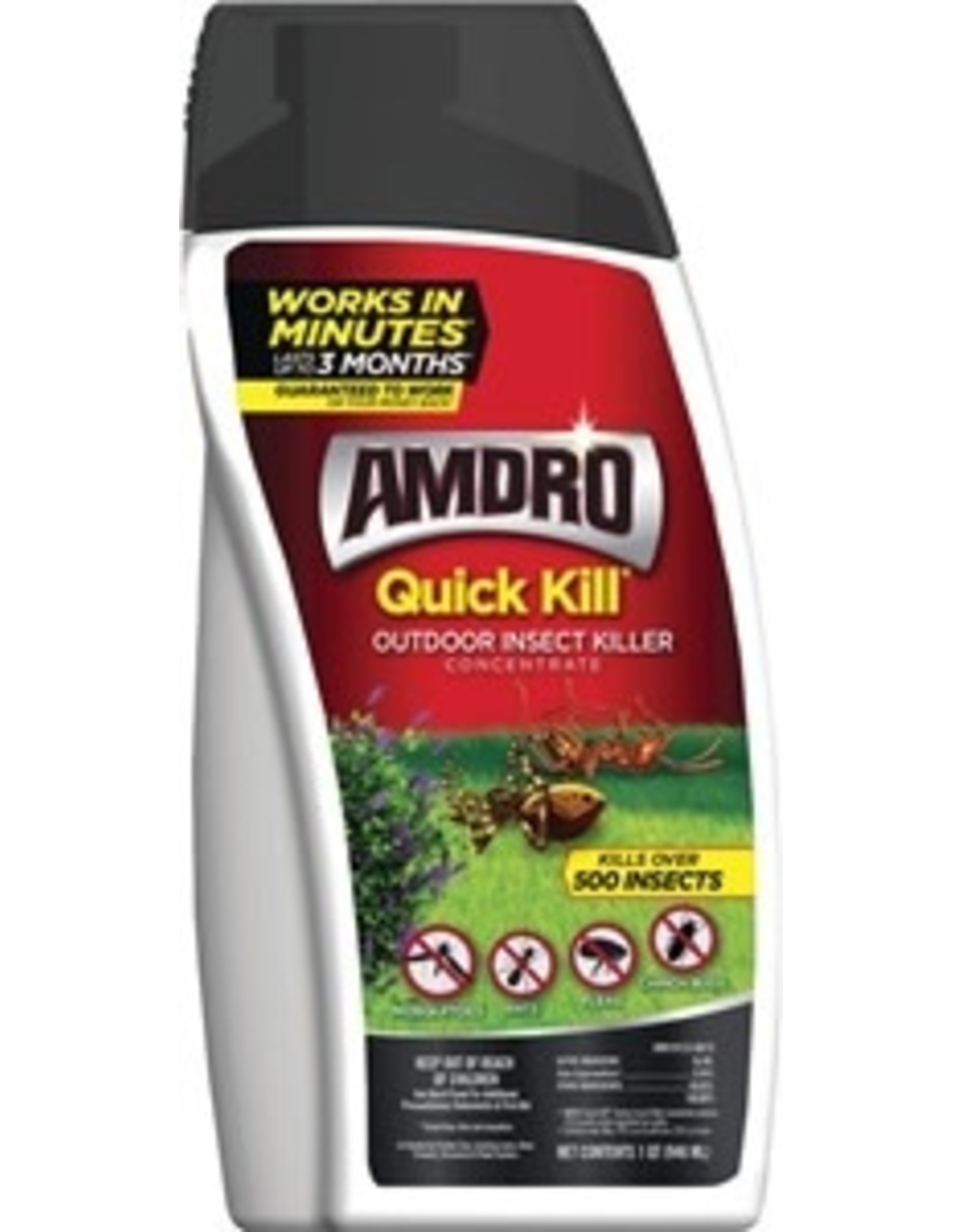 Ambrands Amdro QUICK KILL 100522992 Outdoor Insect Killer, Liquid, Spray Application, 32 oz*