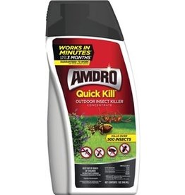 Ambrands Amdro QUICK KILL 100522992 Outdoor Insect Killer, Liquid, Spray Application, 32 oz*