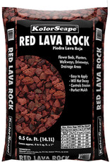 KolorScape .5CF Red Lava Rock