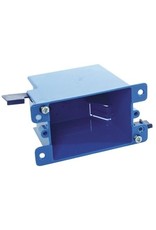 Thomas & Betts Carlon B114R-UPC Outlet Box, 1-Gang, PVC, Blue, Clamp Mounting*