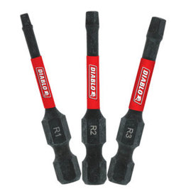 Diablo Diablo DSQV2-S3 Insert Bit Set, 3 -Piece