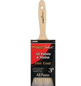 Linzer Products Linzer WC 1140-3 Paint Brush, 3 in W, 3-1/4 in L Bristle, Varnish Handle*