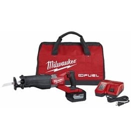 Milwaukee Milwaukee 2722-21HD Reciprocating Saw Kit, Kit, 18 V Battery, 12 Ah, 1-1/4 in L Stroke, 0 to 3000 SPM*