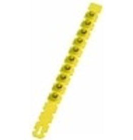 Ramset Ramset 4RS27 Powder Actuated Load Strip, Power Level: 4, Yellow Code, 10-Load, 0.27 in Dia, 1-1/2 in L