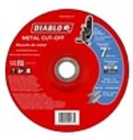 Diablo Diablo DBD070063701F Cut-Off Wheel, 7 in Dia, 1/16 in Thick, 7/8 in Arbor, Aluminum Oxide Abrasive