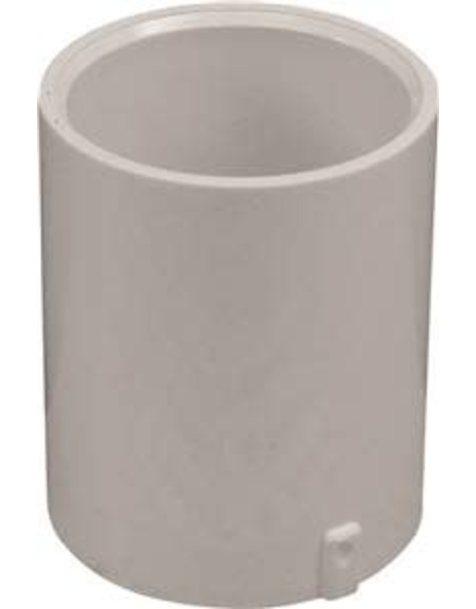 Lasco LASCO 429005BC Pipe Coupling, 1/2 in, Slip, PVC, White, SCH 40 Schedule