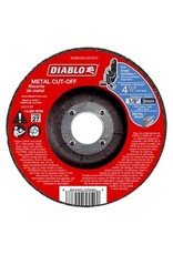 Diablo Diablo DBD045125701F Cut-Off Wheel, 4-1/2 in Dia, 1/8 in Thick, 7/8 in Arbor, Aluminum Oxide Abrasive