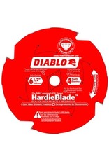 Diablo Diablo D0604DH Circular Saw Blade, 6-1/2 in Dia, 5/8 in Arbor, 4-Teeth, Polycrystalline Diamond Cutting Edge