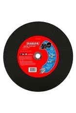 Diablo Diablo DBD120125A01F Cut-Off Wheel, 12 in Dia, 1/8 in Thick, 1 in Arbor, Aluminum Oxide Abrasive