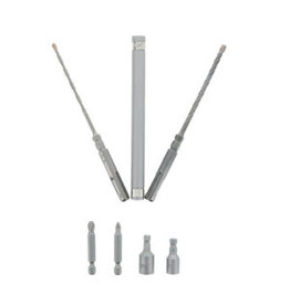 Diablo Diablo DMAPL9910-S7 Anchor Drive Installation Set, Carbide, For: Corded and Cordless SDS Plus Rotary Hammers