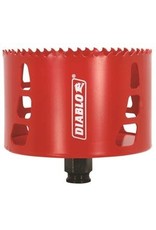 Diablo Diablo DHS4000 Hole Saw, 4 in Dia, 2-3/8 in D Cutting, 3/8 in Arbor, Bi-Metal Cutting Edge