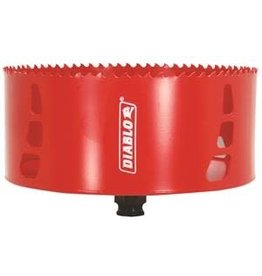 Diablo Diablo DHS6000 Hole Saw, 6 in Dia, 2-3/8 in D Cutting, 3/8 in Arbor, Bi-Metal Cutting Edge