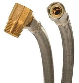 Fluidmaster FLUIDMASTER 6W60 Dishwasher Connector, 3/8 in, Compression, Polymer/Stainless Steel