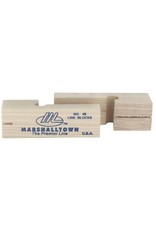 Marshalltown Marshalltown 86 Wood Line Block, 3-3/4 in L, Wood