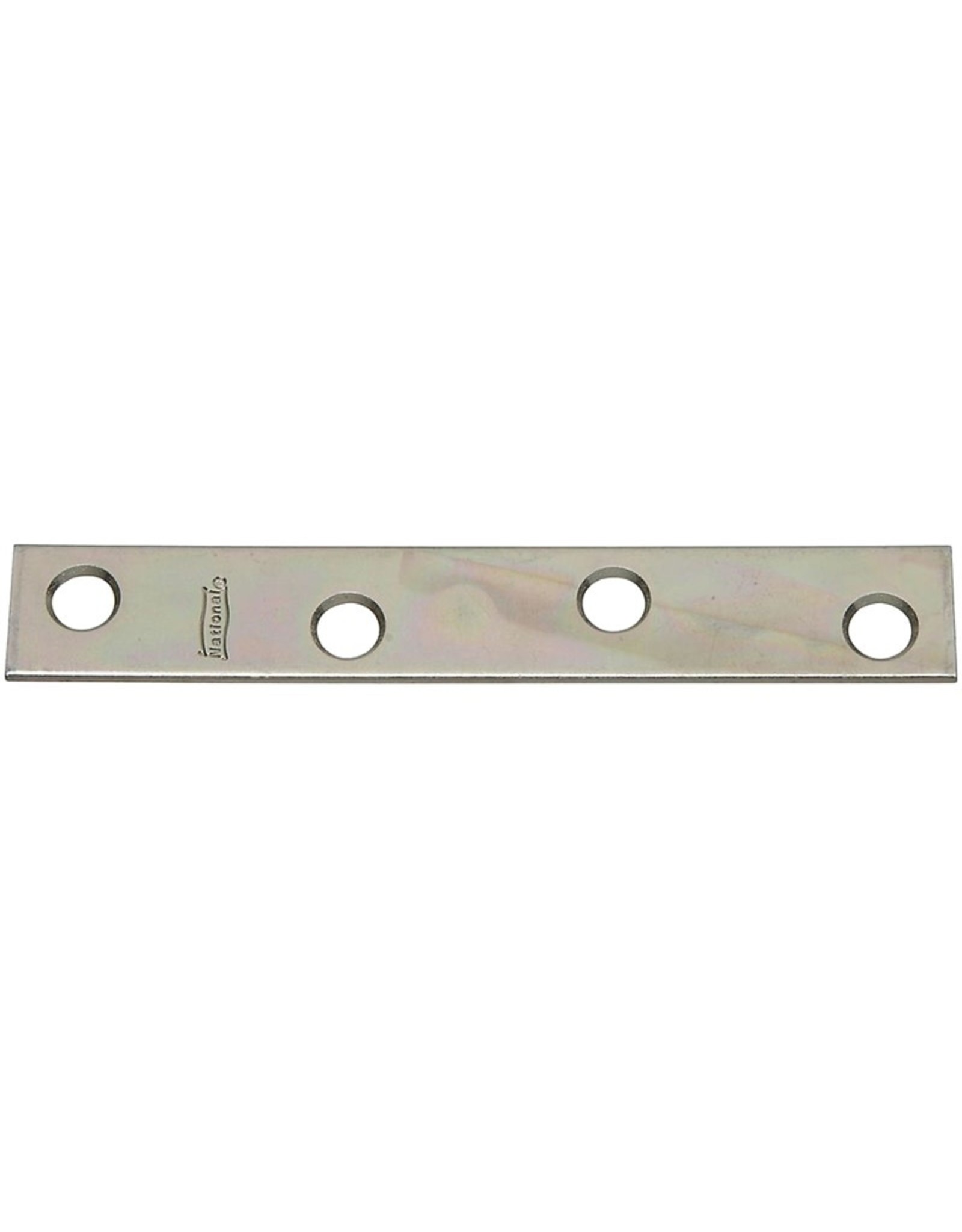 National Hardware National Hardware N114-405 Mending Brace, 4 in L, 5/8 in W, 0.08 in Gauge, Steel, Zinc-Plated, Screw Mounting*