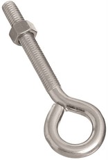 National Hardware National Hardware N221-317 Eye Bolt, 1/2-13 Thread, 3-1/2 in L Thread, 1 in ID Dia Eye, 3.95 in L Shank, Steel