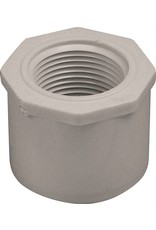 Lasco LASCO 438211BC Reducing Bush, 1-1/2 x 1 in, Spigot x FNPT, PVC, White, SCH 40 Schedule